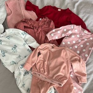 Bundle baby girls 6-12 months